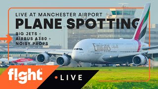 LIVE Plane spotting at Manchester Airport - 19/05/24
