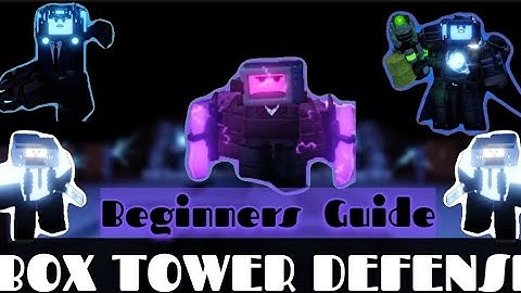 Beginner guide in box tower defense! 