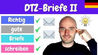 DTZ  / Telc  B1 Briefe schreiben | Bewerbung | A2 B1 | Learn German | Deutsch lernen | Teil 2