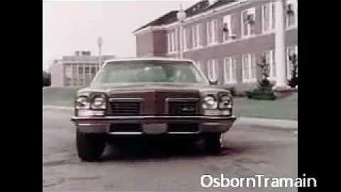 1972 Oldsmobile 98 Commercial - Featuring Eddie Robbinson Footbal Coach