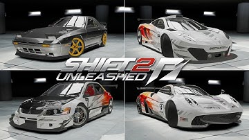 All SPEEDHUNTERS CARS In NFS SHIFT 2 UNLEASHED