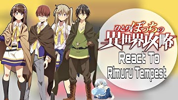 Loner Life in Another World React To Rimuru Tempest