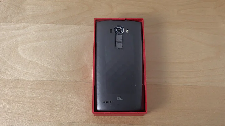 LG G4 - Unboxing (4K)