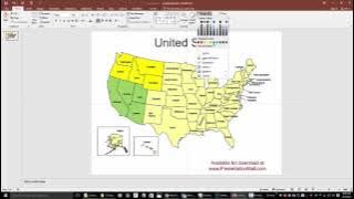 Editable United States PowerPoint Map
