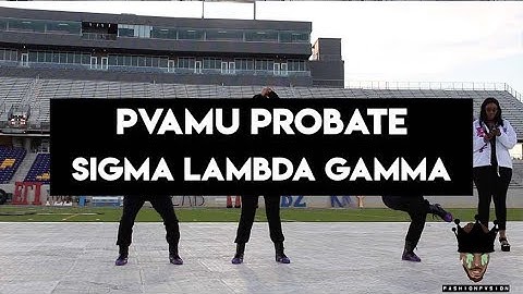 PVAMU 2019 Probate Video Sigma Lambda Gamma