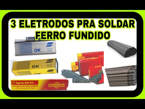 Vídeo: Qual eletrodo para cozinhar ferro fundido: quais marcas, como escolher?