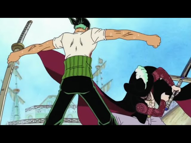 Mihawk VS Zoro (Parte Final)