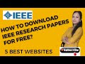 Top 5 Sites to Download IEEE Research Papers Free 📄