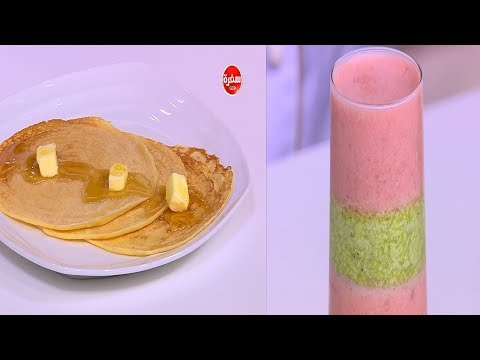 طريقة عمل كريب الزعفران والحبهان