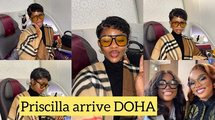 JUMA JUX & PRISCILLA OUT OF TANZANIA AS PRISCILLA ARRIVES DOHA, IYABO OJO & FUNKE AKINDELE LINK UP