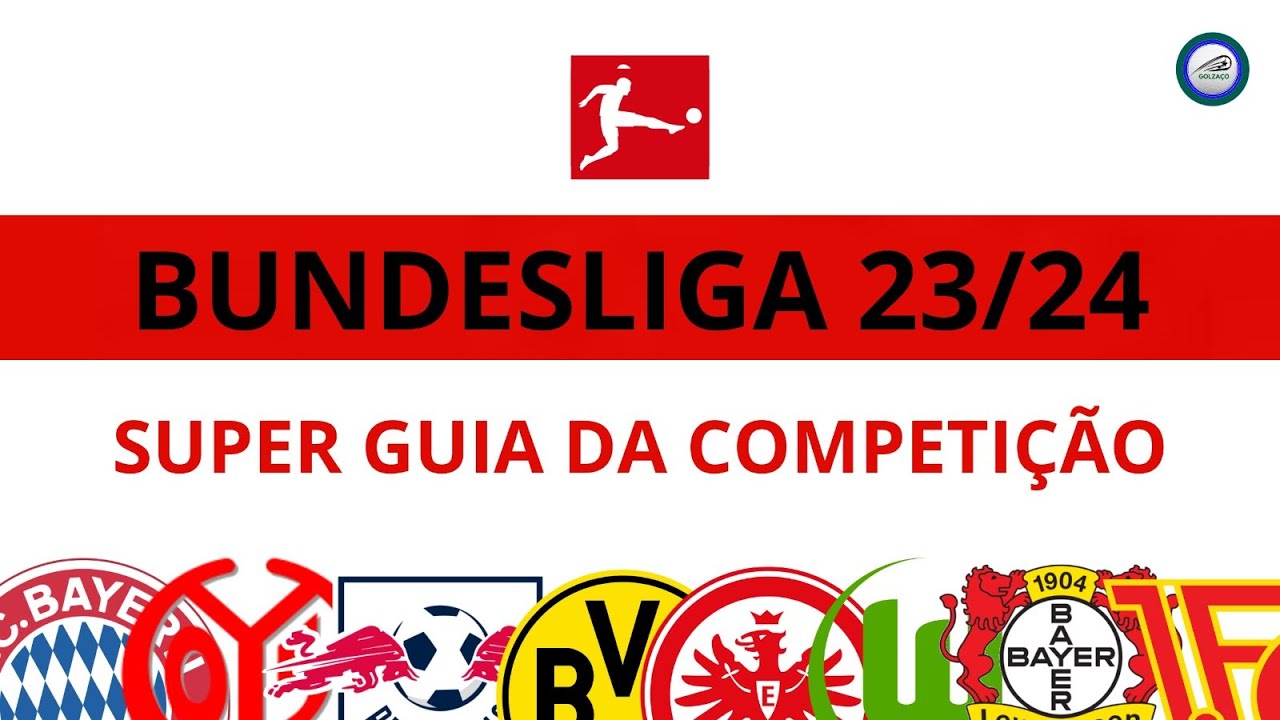 Tabela do Campeonato Alemão - Bundesliga 2023/24