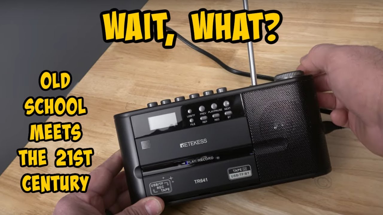 The Retekess TR641. A New Cassette Radio in 2025?!?! YES!
