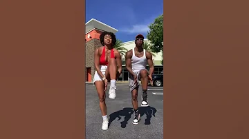 Couple dancing AfroBeats Cha Cha Slide 🔥 #shorts #afrobeats #viraldance