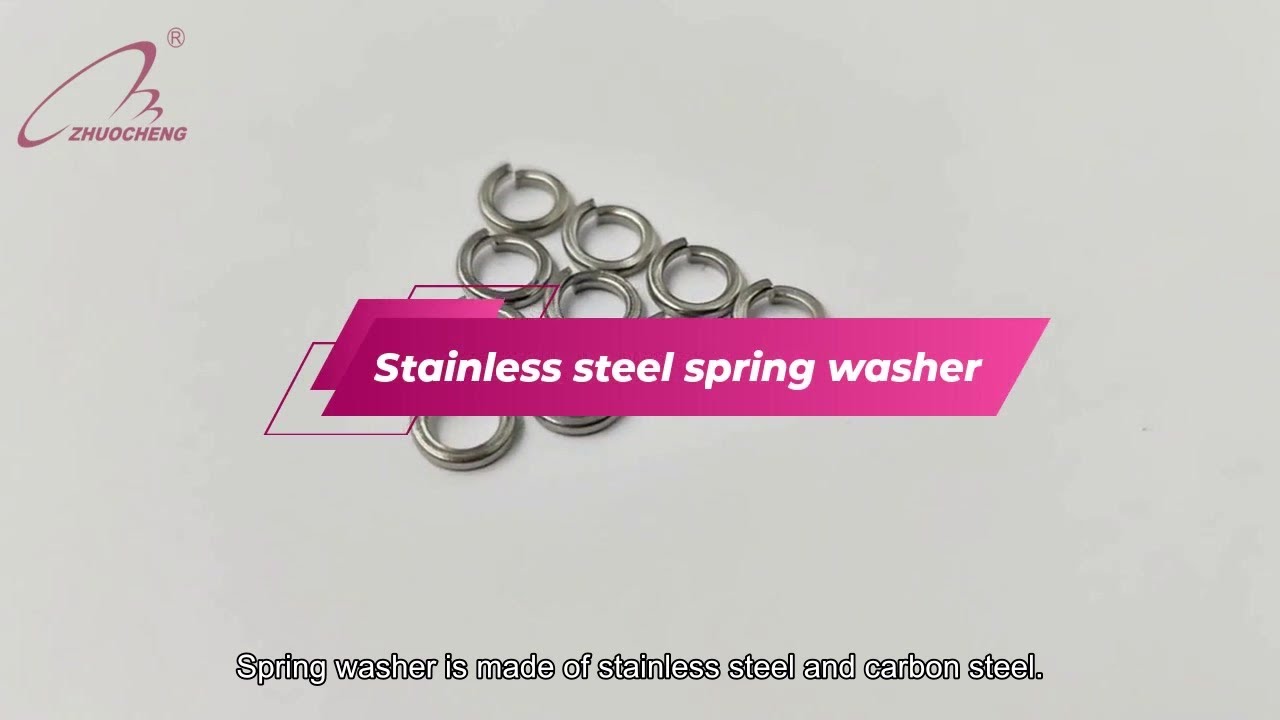Professional stainless steel spring washer manufacturers YouTube