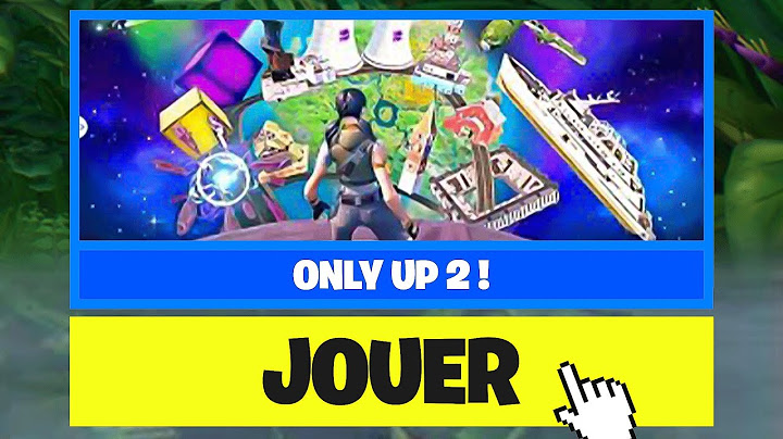J'ai TESTÉ la Map ONLY UP 2 sur FORTNITE ! ‎😳 (elle est impossible)