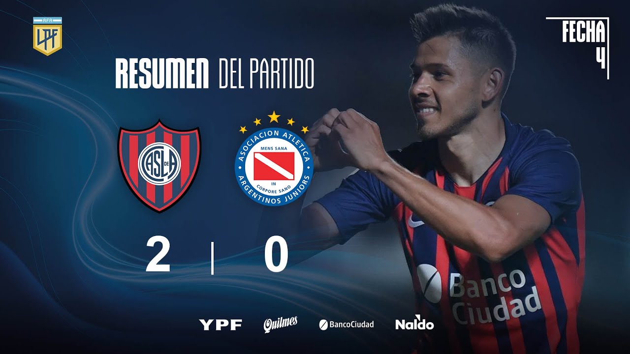 Copa Liga Profesional | Fecha 4 | resumen de San Lorenzo - Argentinos ...