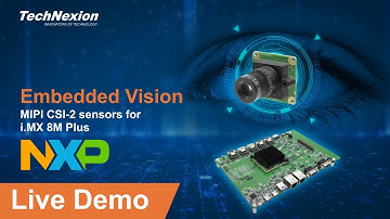 NXP i.MX8M Plus Embedded Vision (camera) Solutions