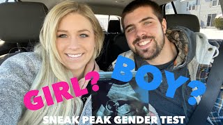 SNEAK PEAK GENDER TEST - how to - was it ACCURATE?