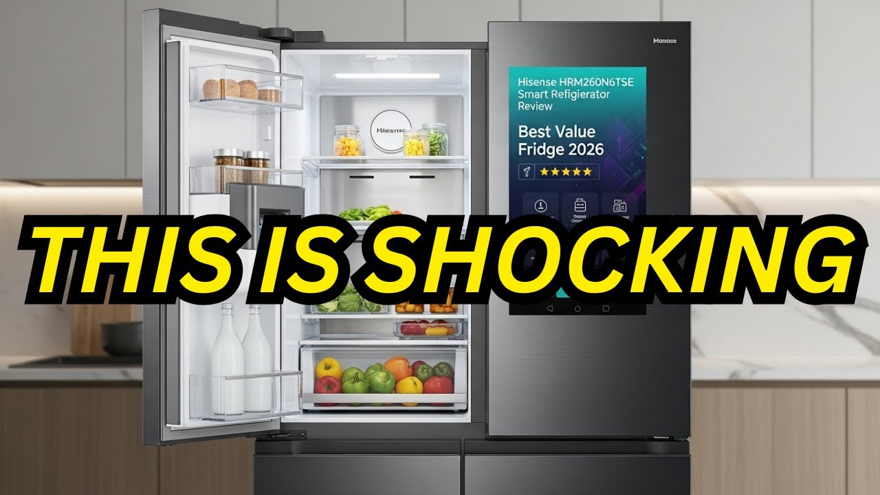 Обзор умного холодильника Hisense HRM260N6TSE – лучшее соотношение цены и качества среди холодиль...