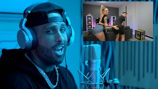 REACCIONANDO con MI NOVIA a NICKY JAM | BZRP Music Sessions #41