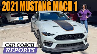 2021 Ford Mustang Mach 1 | Exhaust, Test Drive and Review