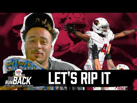 Tyler Allgeier Gets REAL About Cardinals WILD 49ers Game + Rippin Pokémon Packs | The Runback Ep. 1