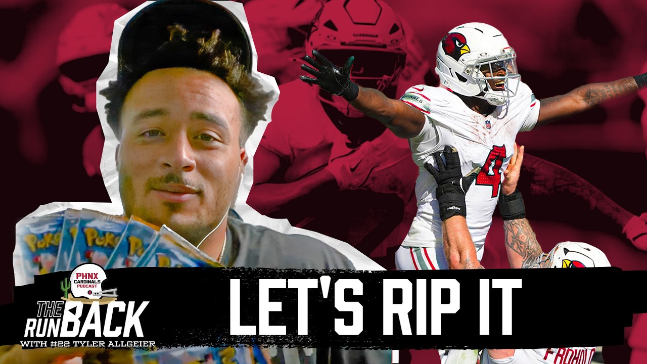 Tyler Allgeier Gets REAL About Cardinals WILD 49ers Game + Rippin Pokémon Packs | The Runback Ep. 1