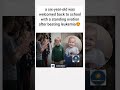 a six-year-old was welcomed back to school with standing ovation after beating leukemia#love#funny