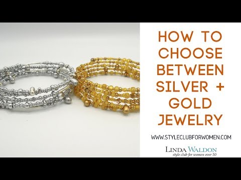 Come scegliere tra i monili d'argento + Gold Metal?