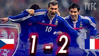 🇫🇷 France 2–1 Czech Republic 🇨🇿 | Euro 2000 Group Stage