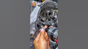Inside the Timing Chain System! #CarMechanics #MotoRepair #Engine #tools #mechanic #shorts