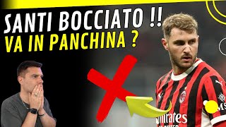 ๐คฏ SAREBBE FOLLE ๐ฃ SANTIAGO GIMENEZ BOCCIATO, VA IN PANCHINA ? #acmilan #milannews