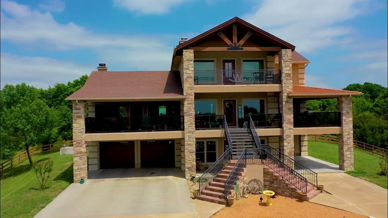 Arbuckle Lake Luxury Home on 53 Acres & Commercial Frontage YouTube