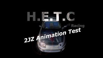 rFactor 2JZ Animation Test "H.E.T.C"