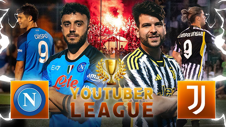 NAPOLI - JUVENTUS ⚽️🏆 YOUTUBER LEAGUE ► LA FINALE DI RITORNO