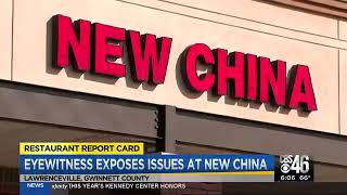 Eyewitness exposes other issues at New China restaurant