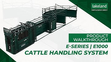 E1000 – Cattle Handling System | E-Series Cattle Handling System for Safer, Smarter Livestock Flow