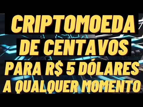 CRIPTOMOEDA DE CENTAVOS PARA 5 DÓLARES !! VAI EXPLODIR A QUALQUER MOMENTO