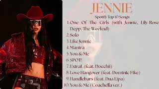 Download Lagu JENNIE | SPOTIFY TOP 10 SONGS | GEMINI PLAYLIST MP3