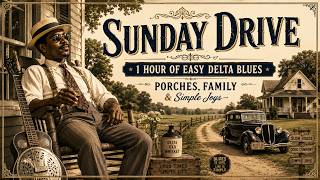 Sunday Drive | 1 Hour of Easy Delta Blues | Porches, Family & Simple Joys Sunday Drive | 1 Hour of Easy Delta Blues | Porches, Family & Simple Joys