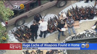 ATF Busts Massive Cache Of More Than 1,000 Rifles, Firearms At Holmby Hills Home