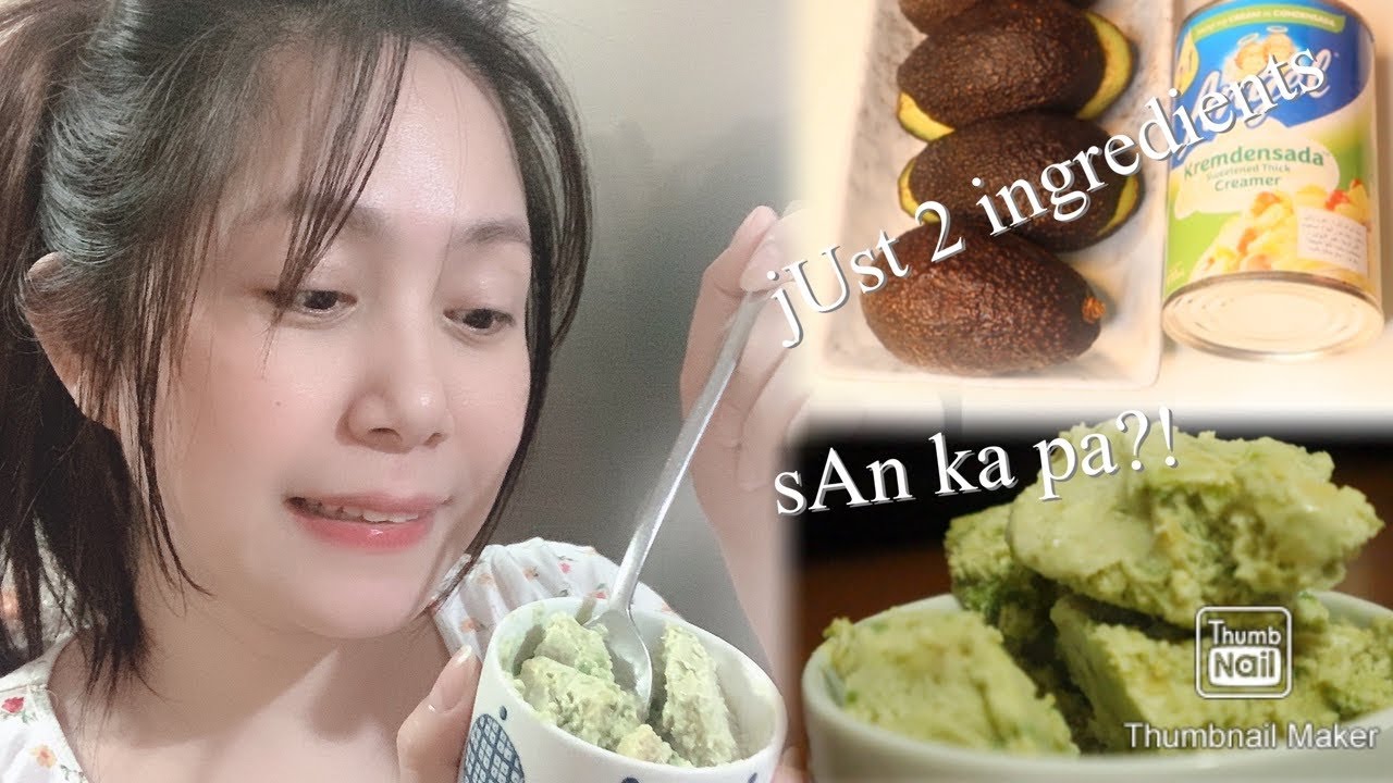 Paano Gumawa Ng Ice Cream W Two Ingredients Youtube