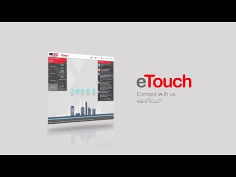 eTouch self service portal