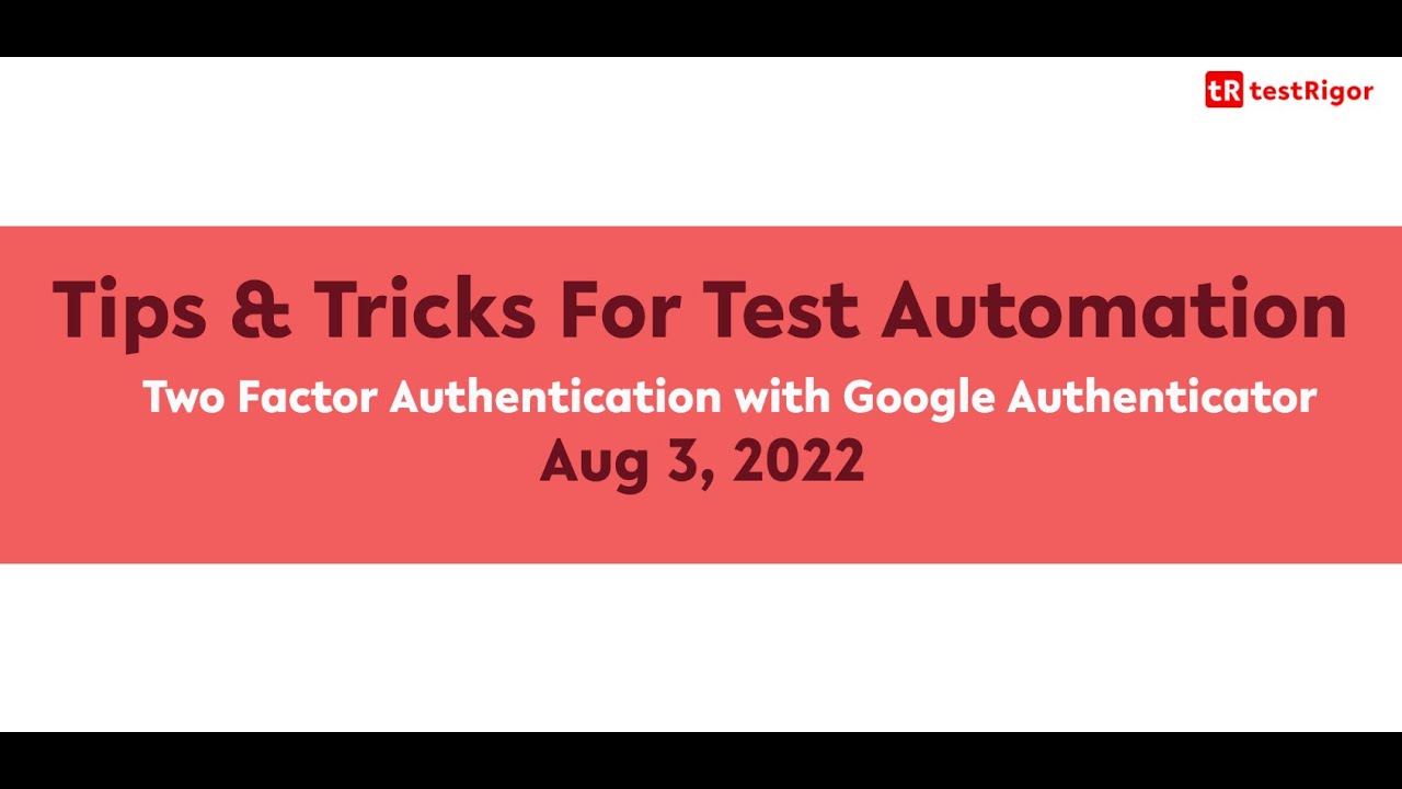 Tips and Tricks - Two Factor Authentication with Google Authenticator ...