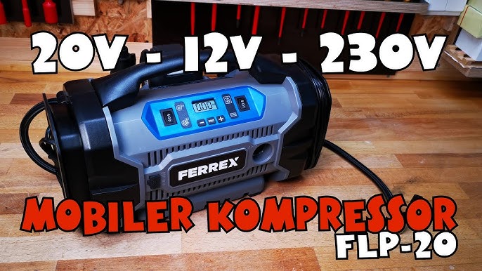 ALDI - TEST - Ferrex Kompressor FLP-20 für 50€ 