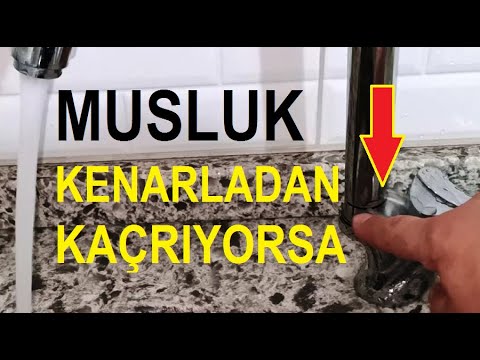Batarya Musluk Kenarlarından Su Kaçırıyor Ne Yapmalıyım Oynar Başlıklı Hareketli Musluk Sızdırırsa