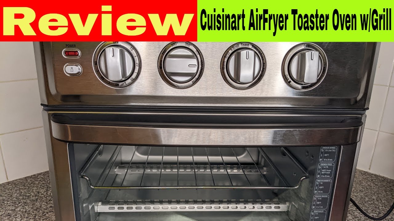 Cuisinart AirFryer Toaster Oven with Grill Review 