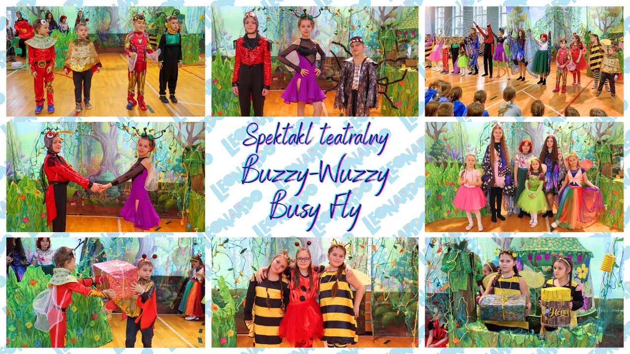 Szkolny teatr w Gdańsku z przedstawieniem „Buzzy-Wuzzy Busy Fly”!