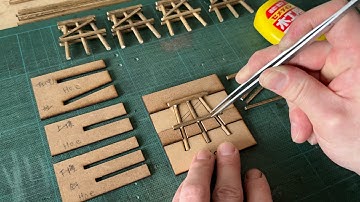 How to Build a Timber Trestle Bridge for Narrow Gauge Layouts Using a Custom Jig