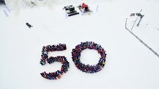 50-årsfest for Trysilfjellet med 500 barn